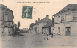 21-8809 : CLERE. ROUTE DE CHATEAU-LA-VALLIERE - Cléré-les-Pins