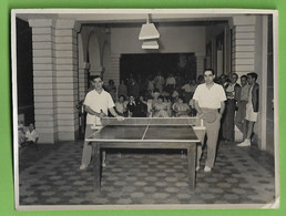Portugal - REAL PHOTO - Jogadores De Ténis De Mesa - Tennis De Table - Table Tennis - Tafeltennis