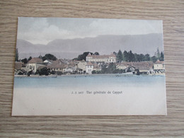 SUISSE VUE GENERALE DE COPPET - Coppet