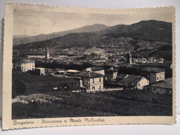 Italy Italia Parma Borgo Val Di Taro BORGOTARO Panorama E Monte Molinatico  Spedita 1937 - Parma