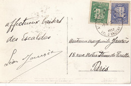 ANDORRE - Carte Postale De 1937 - Covers & Documents