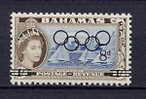 Bahamas 1964 Olympic Games Tokyo Stamp With Overprint MNH - Estate 1964: Tokio