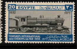 EGYPT 1933 20m Locomotive SG 192 MNG #AXT7 - Unused Stamps
