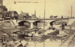 Marchienne Au Pont La Sambre Nombreuses Peniches - Hausboote