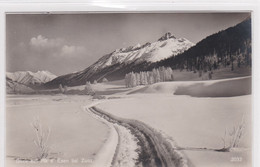 Bei Zuoz, Blick Auf Piz D'Esen. Winterlandschaft. Fotokarte - Zuoz