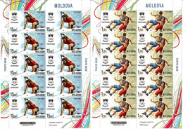 Moldova 2021 .   Summer Olympic Games Tokyo 2020.  2 M/S Of 10 - Moldawien (Moldau)