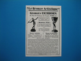(1927) Le Bronze Artistique - GEORGES EICHHORN à Paris --- Pâtes De Verre - A. WALTER à Nancy - Zonder Classificatie