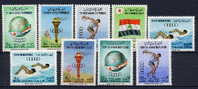 Yemen Arab Republic 1964 Olympic Games Tokyo Set Of 9 MNH - Zomer 1964: Tokyo