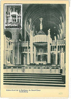 14898  - BELGIUM Belgique - POSTAL HISTORY -  MAXIMUM CARD  1952  ARCHITECTURE - 1951-1960
