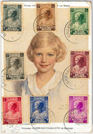 56998 - BELGIUM - POSTAL HISTORY: MAXIMUM CARD 1937 - ROYALTY - 1934-1951