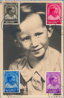 56993 - BELGIUM - POSTAL HISTORY: MAXIMUM CARD 1937 - ROYALTY - 1934-1951