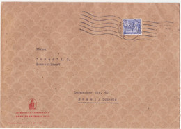 Berlin: MiNr. 51, Brief In Die Schweiz, Handrollstempel Berlin SW11, 1.6.51 - Covers & Documents