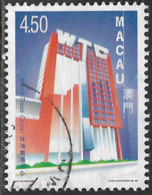 Macao Macau – 1999 Modern Buildings 4.50 Used Stamp - Used Stamps