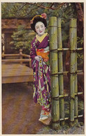 JAPAN-GIAPPONE-WOMAN-DONNA-FEMME-MODELLA-GHEISHA- CARTOLINA NON VIAGGIATA-1925-35 - Unclassified