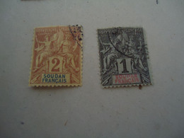 SUDAN  FRANCE   USED STAMPS - Altri & Non Classificati