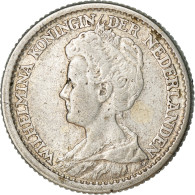 Monnaie, Pays-Bas, Wilhelmina I, 25 Cents, 1918, TTB, Argent, KM:146 - 25 Centavos