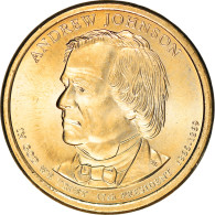 Monnaie, États-Unis, Dollar, 2011, U.S. Mint, Andrew Johnson, SPL - 2007-…: Presidents