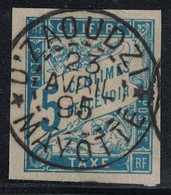 TAXE - N°18 - CACHET A DATE - D'ZAOUDZI *MAYOTTE* - 23 AVRIL 1895 - COTE 300€ - SUPERBE. - Strafportzegels
