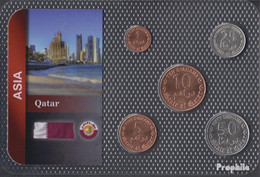 Qatar 2016 Stgl./unzirkuliert Kursmünzen Stgl./unzirkuliert 2016 1 Dirham Bis 50 Dirhams - Qatar