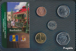 Barbados Stgl./unzirkuliert Kursmünzen Stgl./unzirkuliert Ab 1973 1 Cent Bis 1 Dollar - Barbades