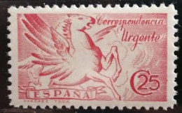 España: Año. 1939 - Estado - Español. Urgente Con El Apellido Del Grabador - (Sánchez Toda). - Correo Urgente