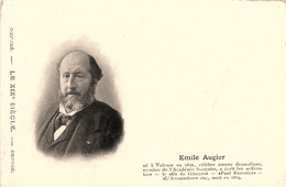 Emile AUGIER * Poète Et Dramaturge Né à Velence * Membre De L'académie Française * Célébrité - Ecrivains