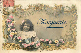 MARGUERITE Marguerite * Prénom Name * Cpa Carte Photo * Art Nouveau Jugenstil - Nomi