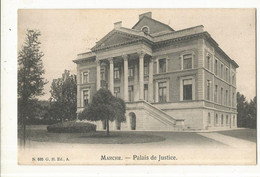CPA, Belgique , N°680 .G.H., Marche , Palais De Justice ,Ed. A. - Marche-en-Famenne