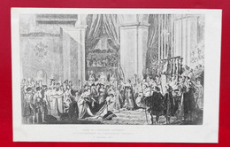 SACRE DE L EMPEREUR NAPOLÉON ET COURONNEMENT DE L IMPÉRATRICE JOSEPHINE 2 DÉCEMBRE 1804 - Personajes Históricos