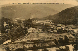 Monthermé * Le Champ De Frou Et Le Terrain Du CAM * Sport Stade Football Stadium - Autres & Non Classés