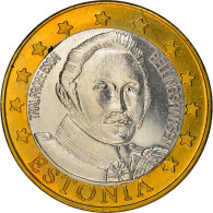 Estonia, Fantasy Euro Patterns, Euro, 2004, Proof, FDC, Bi-Metallic - Estonia
