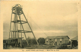 St Yrieix * Les Mines D'or De Cheni * Mine Carrière Industrie Minière Fosse Mineurs - Saint Yrieix La Perche