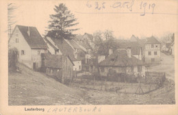 67 - LAUTERBOURG - LAUTERBURG 1919 - Lauterbourg