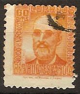 España U 0740 (o) Personajes. Salvoechea. 1936 - 1931-50 Gebraucht