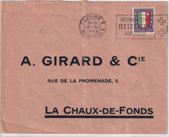 SUISSE - 1923 - PRO JUVENTUTE - ENVELOPPE De LUZERN => LA CHAUX-DE-FONDS - Cartas & Documentos