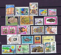 Tunesien, Tunisie 1981-2011: 22 Timbres Usés, 22 Used Stamps - Tunesië (1956-...)