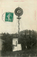 Courgis * Vue Sur Le Moulin à Vent * éolienne - Autres & Non Classés