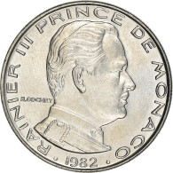 Monnaie, Monaco, Rainier III, Franc, 1982, SPL+, Nickel, KM:140 - 1960-2001 Nouveaux Francs