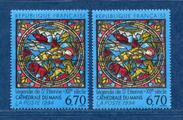 ⭐ France - Variété - YT N° 2859 - Couleurs - Pétouilles - Neuf Sans Charnière - 1994 ⭐ - Unused Stamps