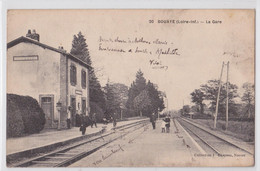 44 BOUAYE - La Gare Correspondance Militaire Grande Guerre 45e Territorial 29e Compagnie Dépôt - Bouaye