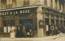 Lyon * 2ème * Devanture Façade Restaurant " Au Boeuf à La Mode " * Rue Des Remparts D'ainay - Lyon 2