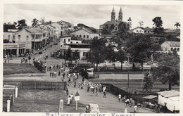 Ghana Kumasi - Railway Crossing 1962 Nice Stamps RPPC - Ghana - Gold Coast