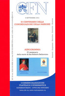 Nuovo - VATICANO - 2021 - Bollettino Ufficiale - Passionisti - Aerogramma - BF 09 - Covers & Documents