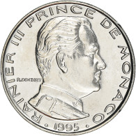 Monnaie, Monaco, Rainier III, Franc, 1995, Paris, FDC, Nickel, KM:140 - 1960-2001 Nouveaux Francs