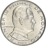 Monnaie, Monaco, Rainier III, Franc, 1982, SPL, Nickel, KM:140 - 1960-2001 Nouveaux Francs