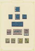 Oldenburg - Marken Und Briefe: 1852/1859, Kleine Spezialisierte Sammlung Mit 15 Marken MiNr. 2/4, Sa - Oldenbourg