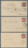 Oldenburg - Nachverwendete Stempel: OLDENBURG; 1868-1870 (ca.), Sammlung Von 22 Belegen Und 3 Briefs - Oldenbourg