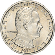 Monnaie, Monaco, Rainier III, Franc, 1975, SPL+, Nickel, Gadoury:MC 150, KM:140 - 1960-2001 Nouveaux Francs