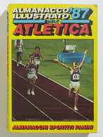 82009 ALMANACCO Illustrato Dell'ATLETICA 1987 - Ed. PANINI Modena - Athlétisme