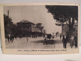 Italy Italia Postcard PESCARA Corso Umberto. Spedita 1928. - Pescara